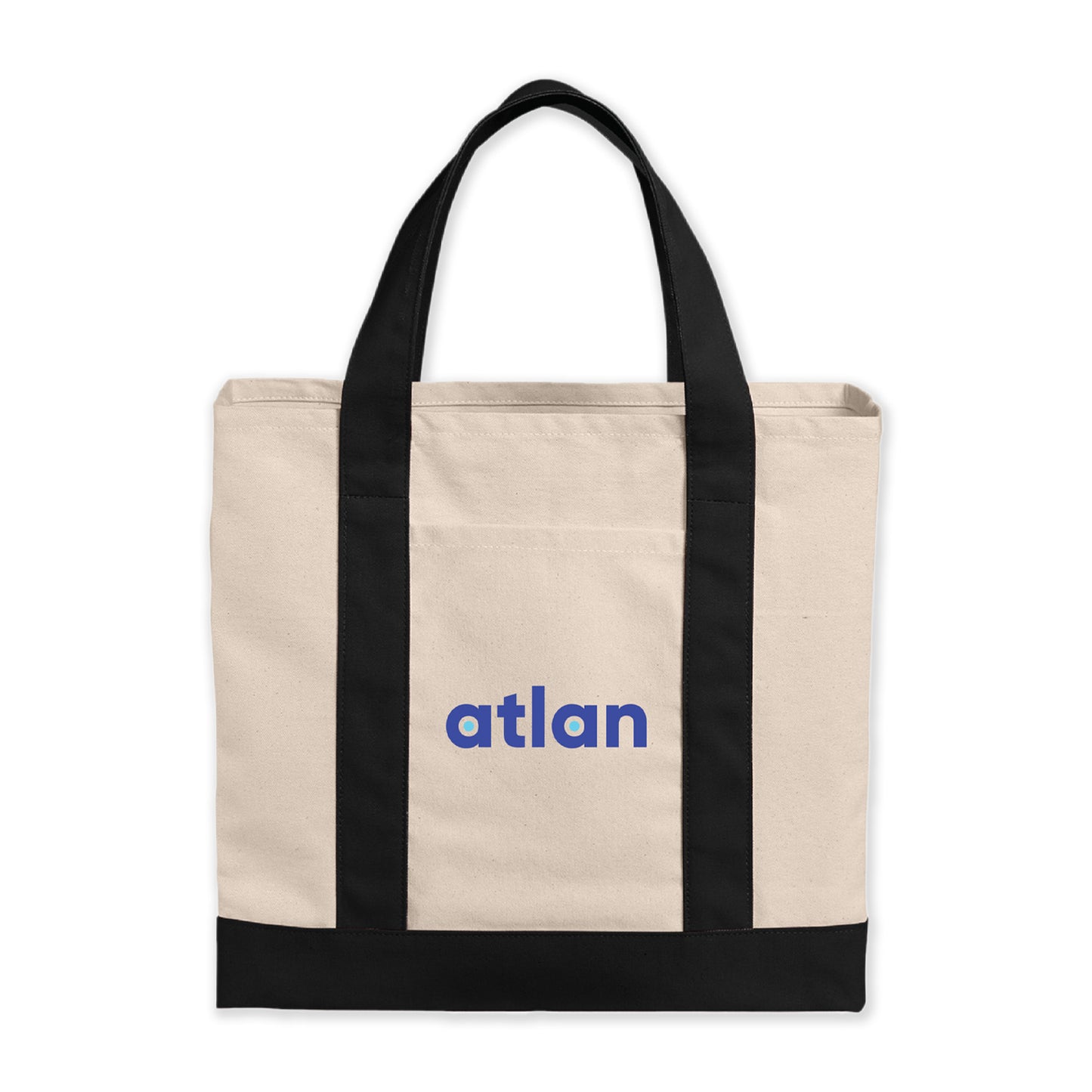Port Authority Cotton Canvas Two-Tone Tote